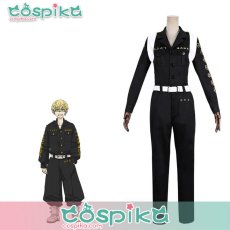 画像1: 東京リベンジャーズ 東卍特攻服 壱番隊副隊長 松野千冬 コスプレ衣装 (1)