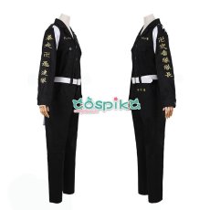 画像3: 東京卍リベンジャーズ 東リベ 東卍特攻服 東京卍會弐番隊隊長 三ツ谷隆 コスプレ衣装 (3)