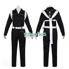 画像2: 東京卍リベンジャーズ 東リベ 東卍特攻服 東京卍會弐番隊隊長 三ツ谷隆 コスプレ衣装 (2)