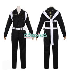 画像2: 東京卍リベンジャーズ 東リベ 東卍特攻服 東京卍會参番隊隊長 パーちん 林田春樹 コスプレ衣装 (2)