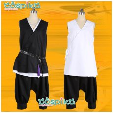 画像6: ヒプノシスマイク -Division Rap Battle- +ナゴヤ・ディビジョン Bad Ass Temple 波羅夷空却 コスプレ衣装 (6)