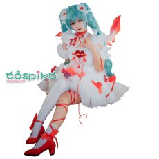 画像10: VOCALOID  プライドオブエデンx初音ミク  miku コスプレ衣装 (10)