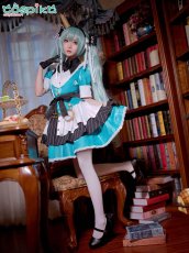 画像2: VOCALOID 初音ミク Princess AMP フィギュア アリスver 初音ミク コスプレ衣装 (2)