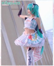 画像4: VOCALOID 初音ミク  miku 2019 レーシング  ミクコスプレ衣装 (4)