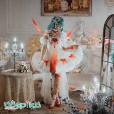 画像4: VOCALOID  プライドオブエデンx初音ミク  miku コスプレ衣装 (4)