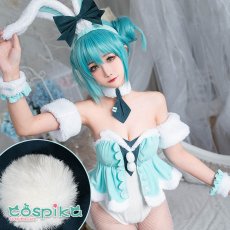 画像3: VOCALOID  miku BiCute Bunnies Figure 初音ミク コスプレ衣装 (3)