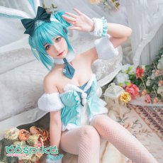 画像2: VOCALOID  miku BiCute Bunnies Figure 初音ミク コスプレ衣装 (2)