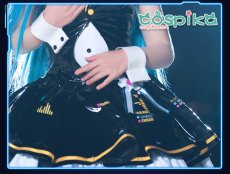 画像10: VOCALOID 初音ミク マイディアバニーVer. Project DIVA Acade レーシングミク コスプレ衣装 (10)