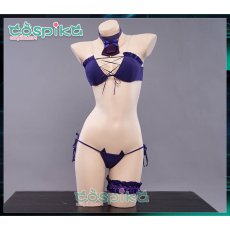 画像5: アズールレーン アズレン チェシャー 水着 コスプレ衣装 (5)