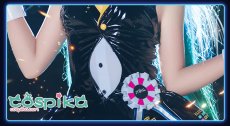 画像11: VOCALOID 初音ミク マイディアバニーVer. Project DIVA Acade レーシングミク コスプレ衣装 (11)