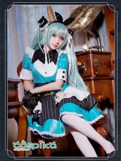 画像4: VOCALOID 初音ミク Princess AMP フィギュア アリスver 初音ミク コスプレ衣装 (4)