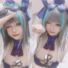 画像2: アズールレーン アズレン チェシャー 水着 コスプレ衣装 (2)