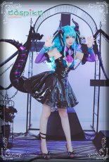 画像6: VOCALOID 初音ミク  ぬーどるストッパーフィギュア -ヴィランver.- ハロウィン 小悪魔  miku コスプレ衣装 (6)