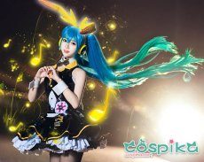 画像4: VOCALOID 初音ミク マイディアバニーVer. Project DIVA Acade レーシングミク コスプレ衣装 (4)