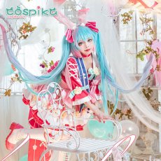 画像1: VOCALOID  誕生日2021パーティー 初音ミク  miku コスプレ衣装 (1)