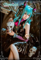 画像3: VOCALOID 初音ミク  ぬーどるストッパーフィギュア -ヴィランver.- ハロウィン 小悪魔  miku コスプレ衣装 (3)