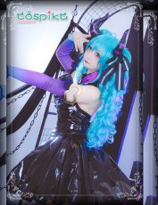 画像9: VOCALOID 初音ミク  ぬーどるストッパーフィギュア -ヴィランver.- ハロウィン 小悪魔  miku コスプレ衣装 (9)