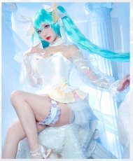 画像2: VOCALOID 初音ミク MIKU WITH YOU 2020  miku コスプレ衣装 (2)