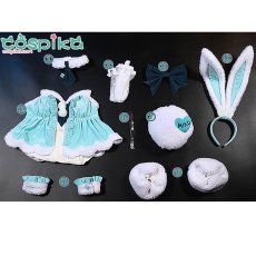画像14: VOCALOID  miku BiCute Bunnies Figure 初音ミク コスプレ衣装 (14)