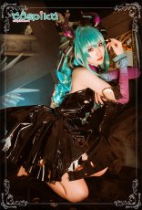 画像5: VOCALOID 初音ミク  ぬーどるストッパーフィギュア -ヴィランver.- ハロウィン 小悪魔  miku コスプレ衣装 (5)