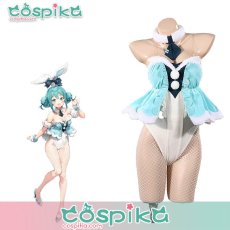 画像1: VOCALOID  miku BiCute Bunnies Figure 初音ミク コスプレ衣装 (1)