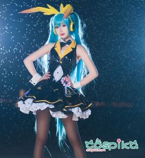 画像3: VOCALOID 初音ミク マイディアバニーVer. Project DIVA Acade レーシングミク コスプレ衣装 (3)