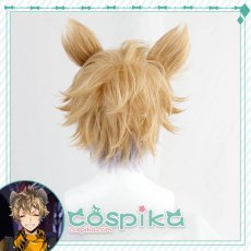 画像3: ツイステッドワンダーランド ツイステ ラギー．ブッチ コスプレウィッグ 耳付き (3)