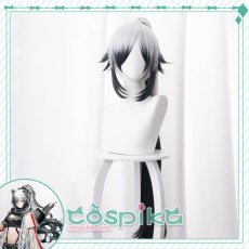 画像1: アークナイツ シュヴァルツ コスプレウィッグ (1)