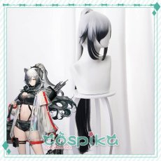 画像2: アークナイツ シュヴァルツ コスプレウィッグ (2)