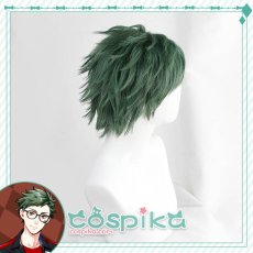 画像2: ツイステッドワンダーランド ツイステ トレイ．クローバー コスプレウィッグ (2)