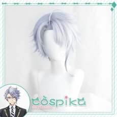 画像1: ツイステッドワンダーランド ツイステ アズール・アーシェングロット コスプレウィッグ (1)
