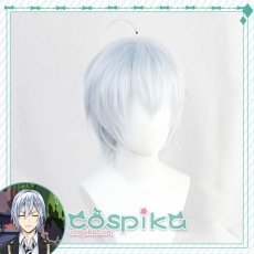画像3: ツイステッドワンダーランド ツイステ シルバー コスプレウィッグ (3)