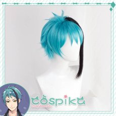 画像2: ツイステッドワンダーランド ツイステ ジェイド．リーチ コスプレウィッグ (2)