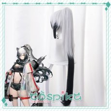 画像3: アークナイツ シュヴァルツ コスプレウィッグ (3)