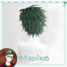 画像4: ツイステッドワンダーランド ツイステ トレイ．クローバー コスプレウィッグ (4)
