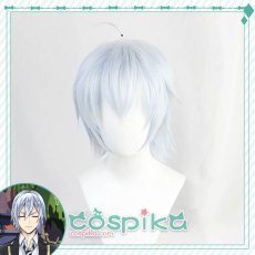 画像1: ツイステッドワンダーランド ツイステ シルバー コスプレウィッグ (1)