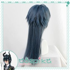 画像2: ツイステッドワンダーランド ツイステ マレウス．ドラコニア コスプレウィッグ (2)