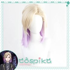 画像1: ツイステッドワンダーランド ツイステ ヴィルィル・シェーンハイト コスプレウィッグ (1)