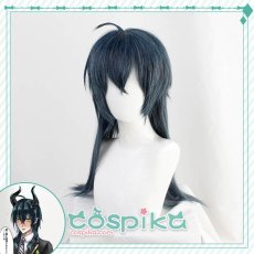 画像1: ツイステッドワンダーランド ツイステ マレウス．ドラコニア コスプレウィッグ (1)