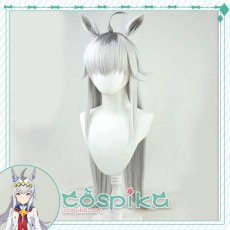 画像3: ウマ娘 オグリキャップ コスプレウィッグ 耳付き (3)