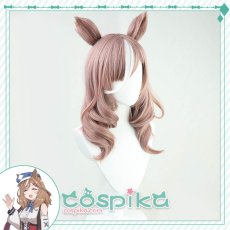 画像3: ウマ娘 マチカネタンホイザ コスプレウィッグ 耳付き (3)