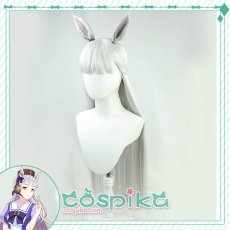 画像2: ウマ娘 ゴールドシップ コスプレウィッグ 耳付き (2)
