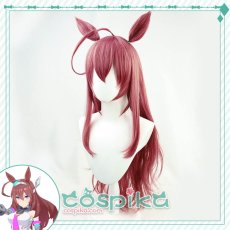画像3: ウマ娘 ミホノブルボン コスプレウィッグ 耳付き (3)