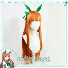 画像3: ウマ娘 サイレンススズカ コスプレウィッグ 耳付き (3)