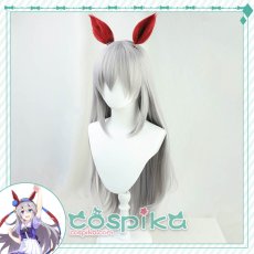 画像2: ウマ娘 タマモクロス コスプレウィッグ 耳付き (2)