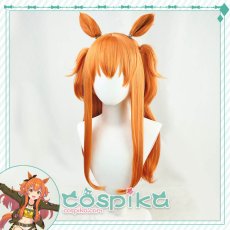 画像3: ウマ娘 マヤノトップガン コスプレウィッグ 耳付き (3)