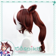 画像3: ウマ娘 トウカイテイオー コスプレウィッグ 耳付き (3)