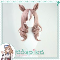 画像1: ウマ娘 マチカネタンホイザ コスプレウィッグ 耳付き (1)