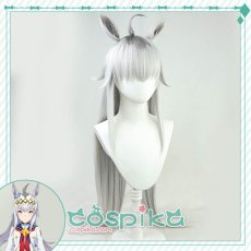 画像2: ウマ娘 オグリキャップ コスプレウィッグ 耳付き (2)