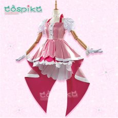 画像4: GO！プリンセスプリキュア 春野はるか キュアフローラ コスプレ衣装 (4)